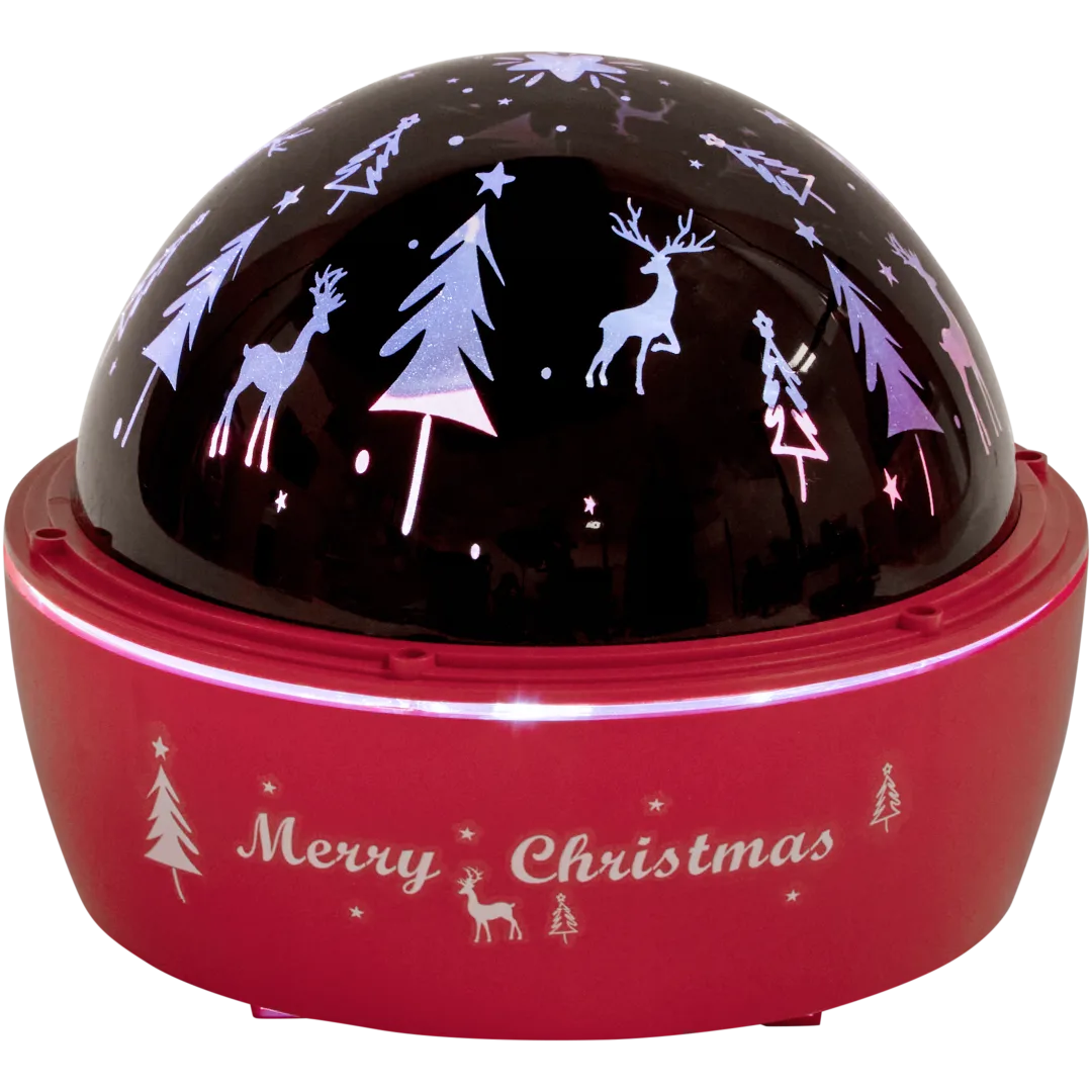 Kerstfiguren lichtprojector
