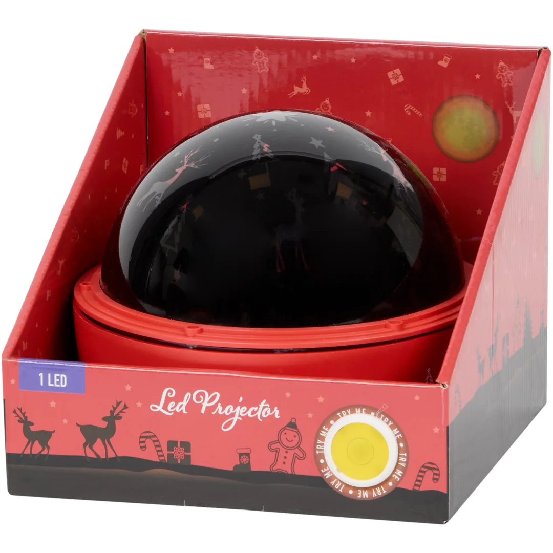 Kerstfiguren lichtprojector