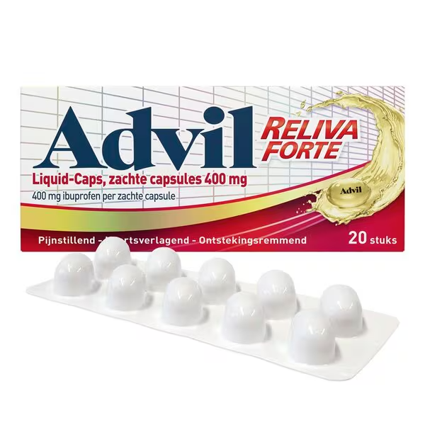 Advil Reliva Forte 400mg Liquid-Caps