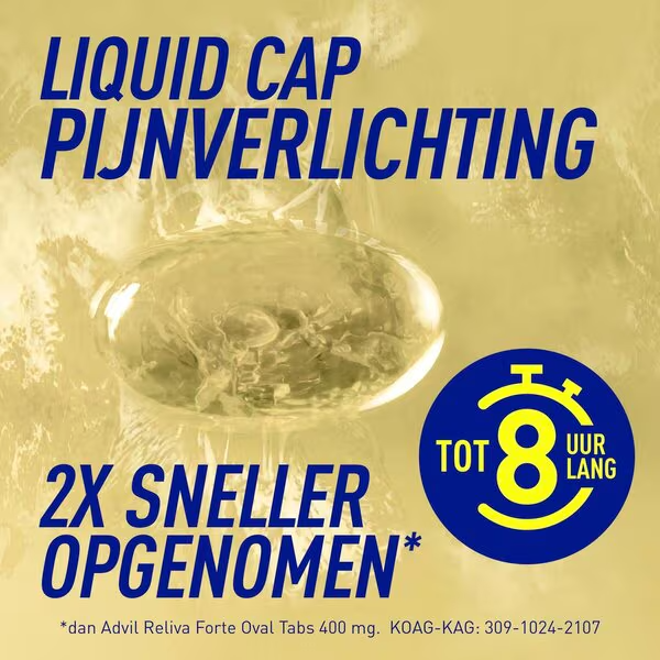 Advil Reliva Forte 400mg Liquid-Caps