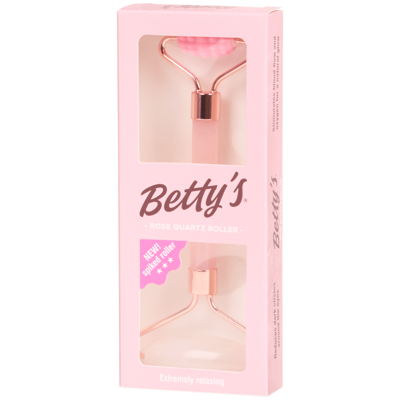 Betty’s Quartz Roller – Gezichtsmassage Roller (2-in-1)