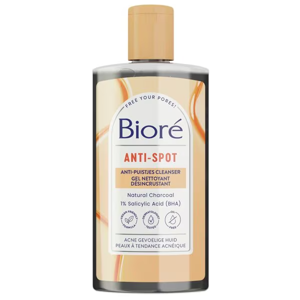 Bioré Anti-Puistjes Cleanser met Houtskool