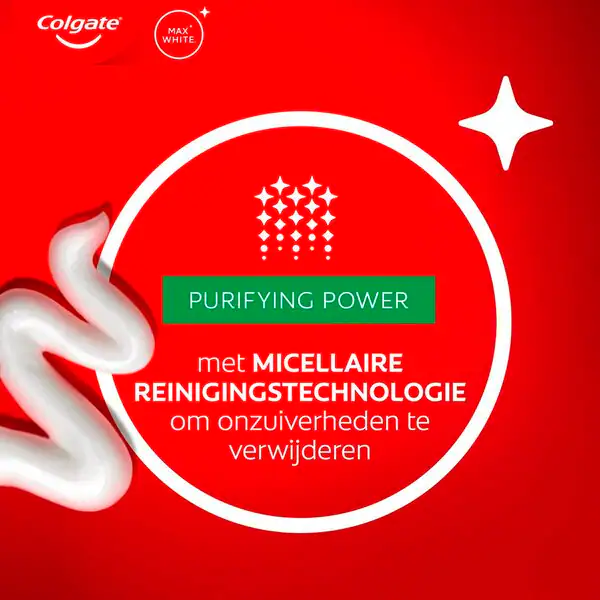 Colgate Max White Expert Purifying Power Tandpasta