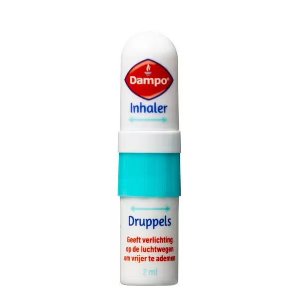 Dampo Inhaler en 2-in-1 Inhalatiedruppels