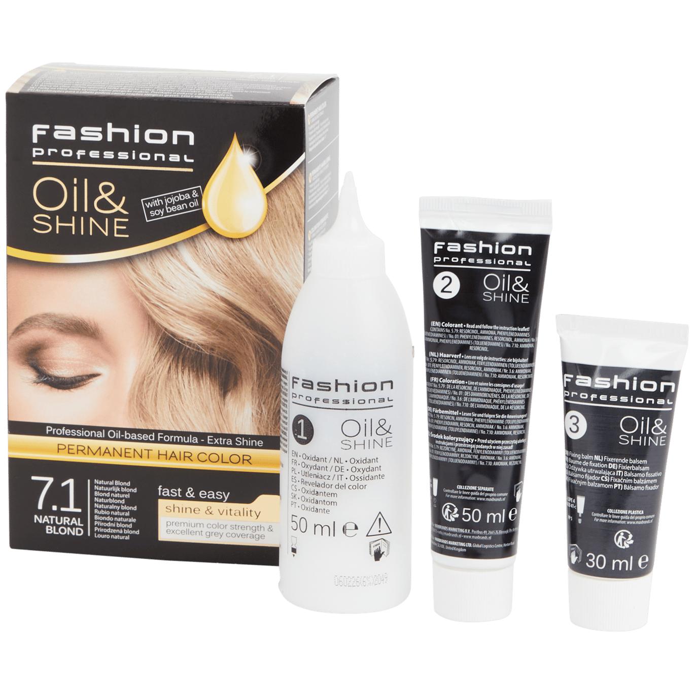 Fashion Professional Haarverf Oil & Shine