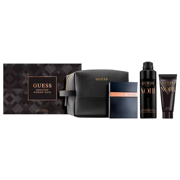 Guess Seductive Homme Noir Geschenkset