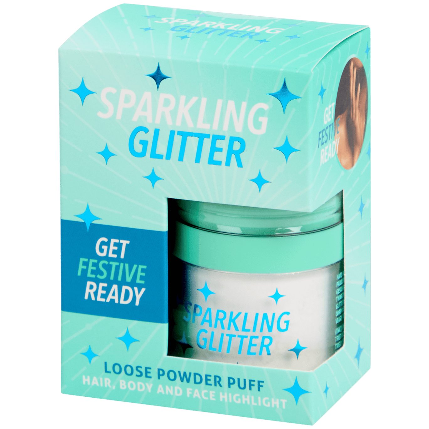 GlowFlex Glitter Mist – Haar, Lichaam & Gezicht