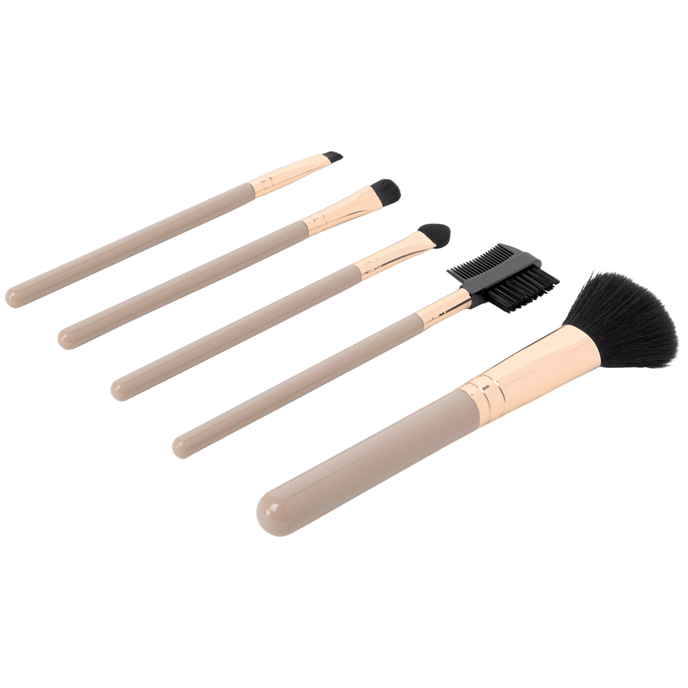 Pro Brush Set – 5 Make-upkwasten met Etui