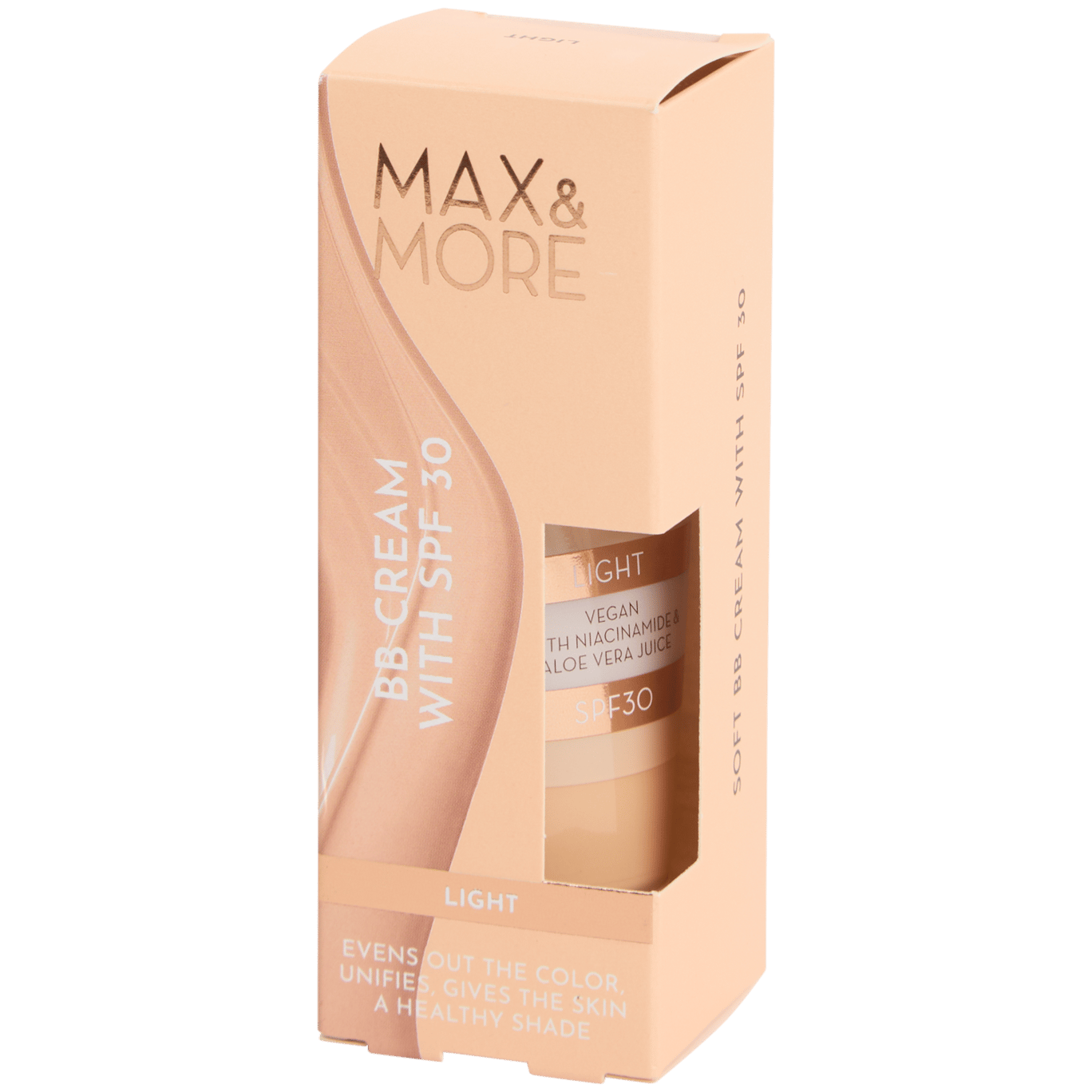 Max & More BB Crème – SPF30 Tinted Moisturizer