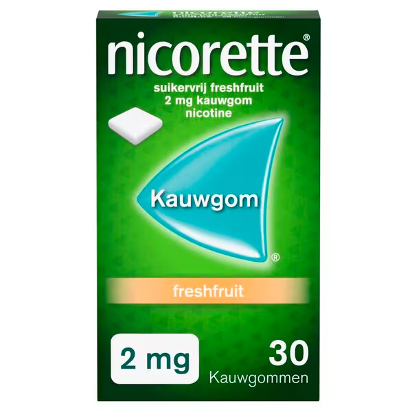 Nicorette Fresh Fruit 2mg Kauwgom