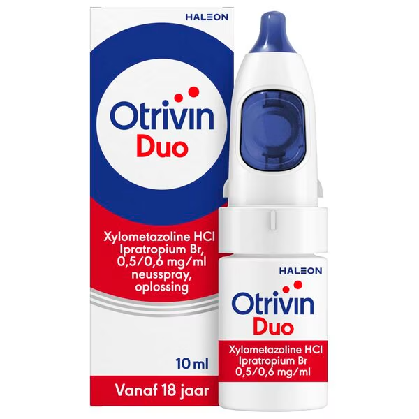 Otrivin Duo Xylometazoline HCl Ipratropium Br, 0,5/0,6 mg/ml Neusspray