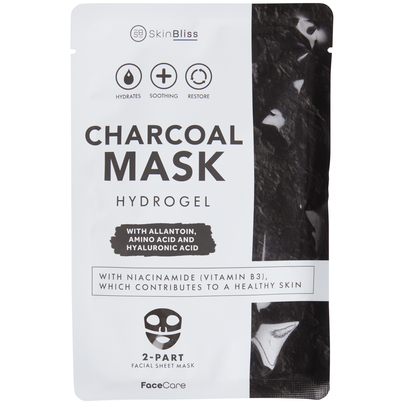 Skin Bliss hydrogel gezichtsmasker
