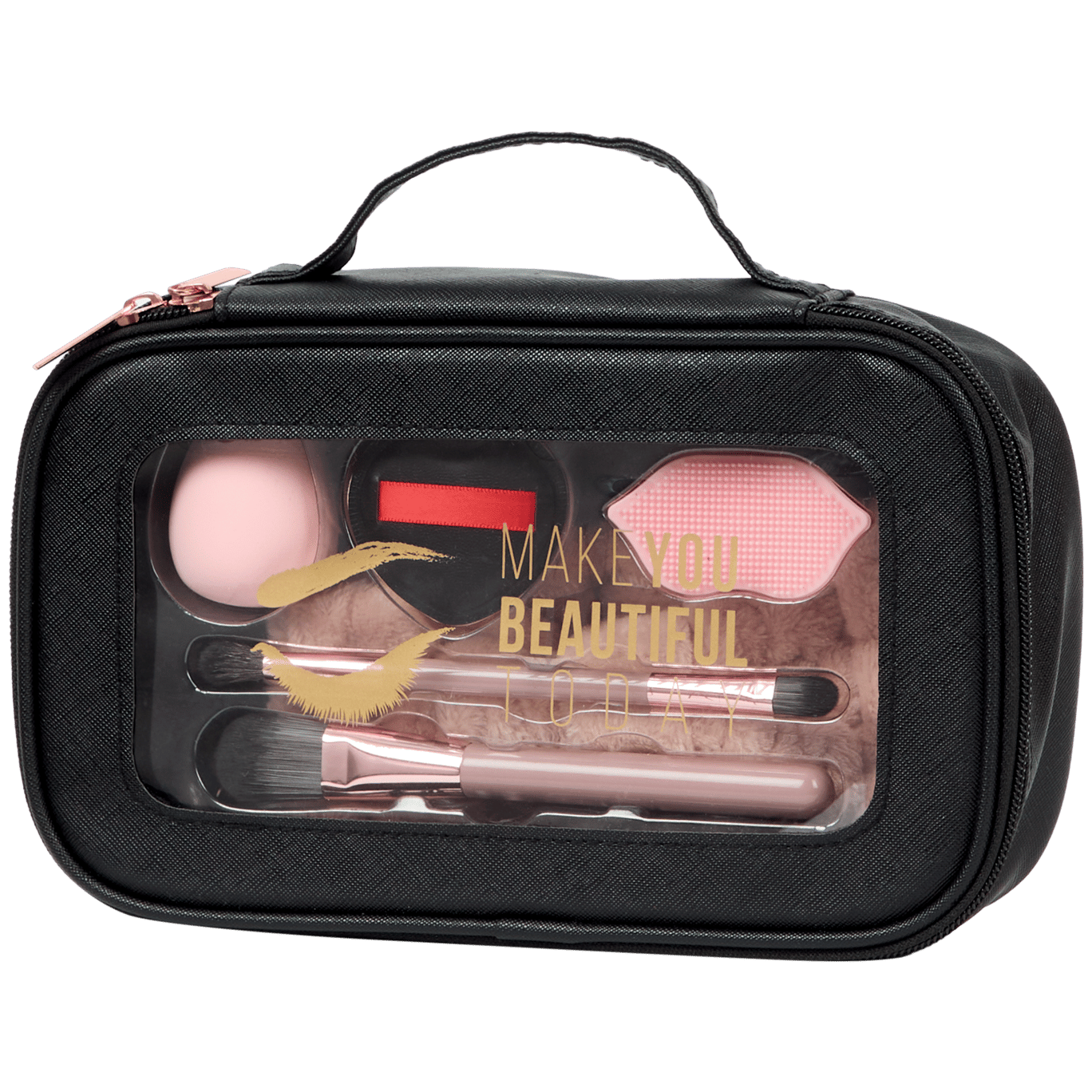 Beauty Essentials Bag – Toilettas met 6 Accessoires