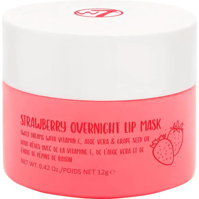W7 Sweet Dreams Overnight Lip Mask Strawberry – 12 GR