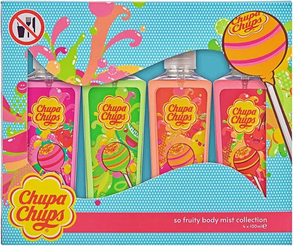 Chupa Chups Bodymist Set (4 Stuks) – 100 ml