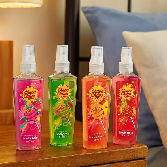 Chupa Chups Bodymist Set (4 Stuks) – 100 ml